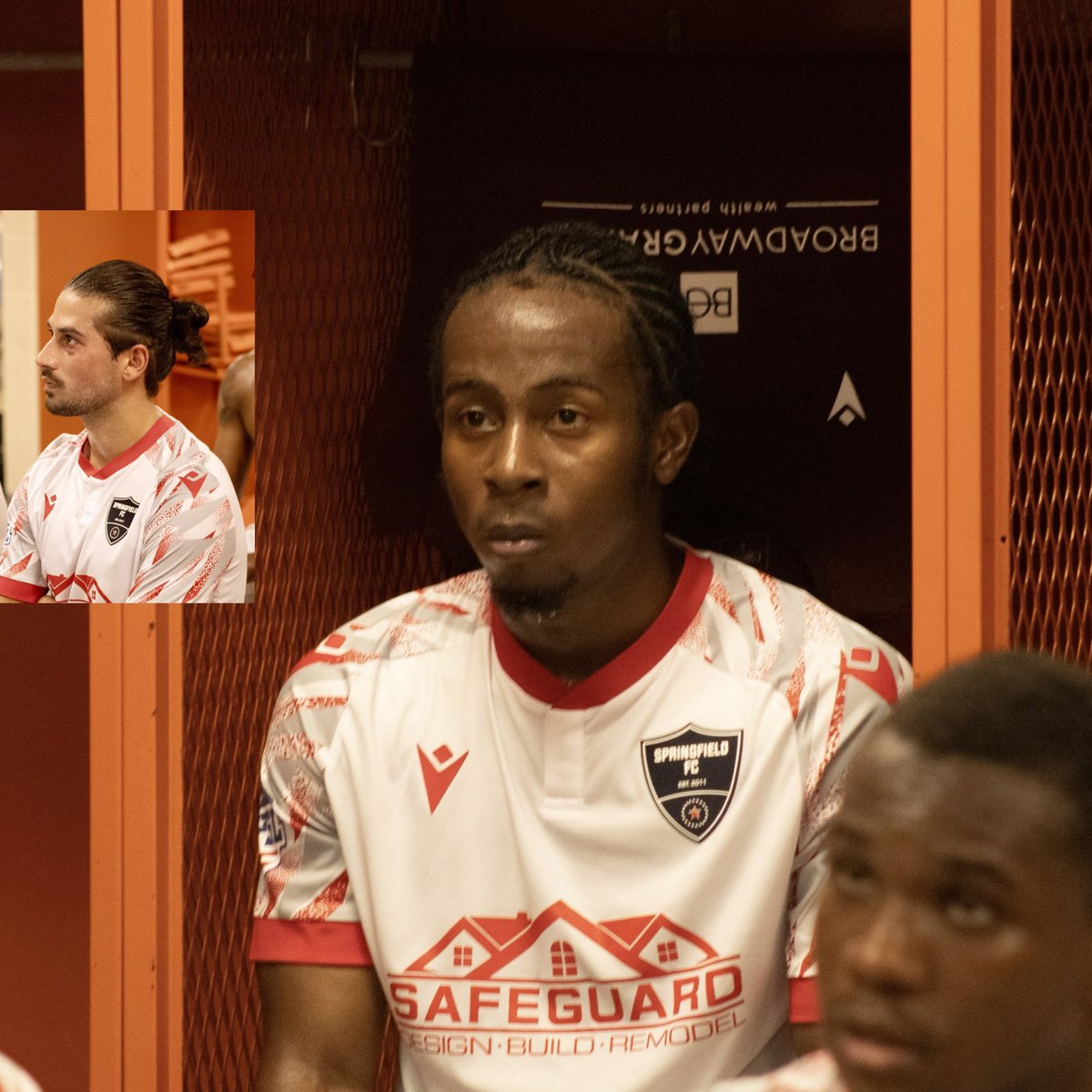 SpfldFC's tweet image. captain billy getting us ready for tomorrow 🫡

📸 - Taylor McClure

#SpringfieldFC #UpTheStags🦌