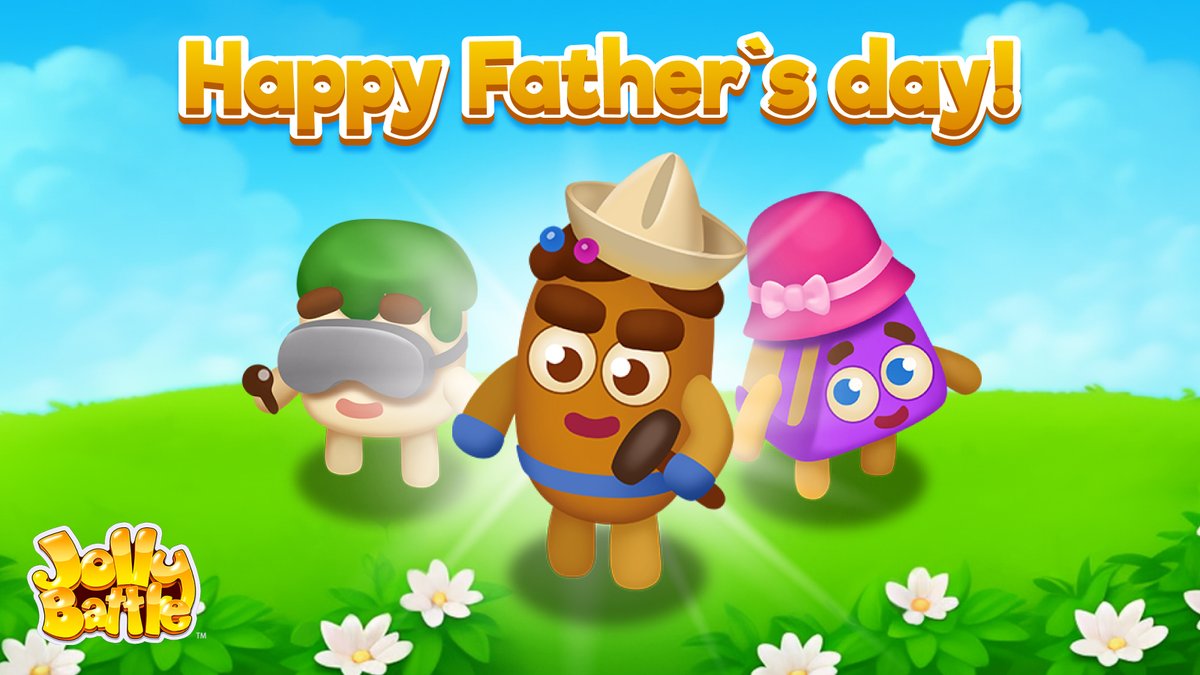 Wishing a fantastic Father's Day to all the amazing dads! Enjoy your special day!
#FathersDay #jollybattle