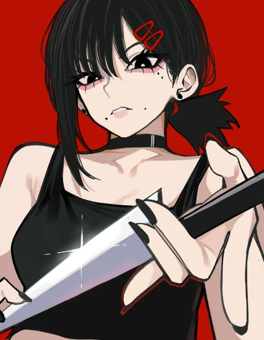 What will happen if you make her mad?#chainsawman 