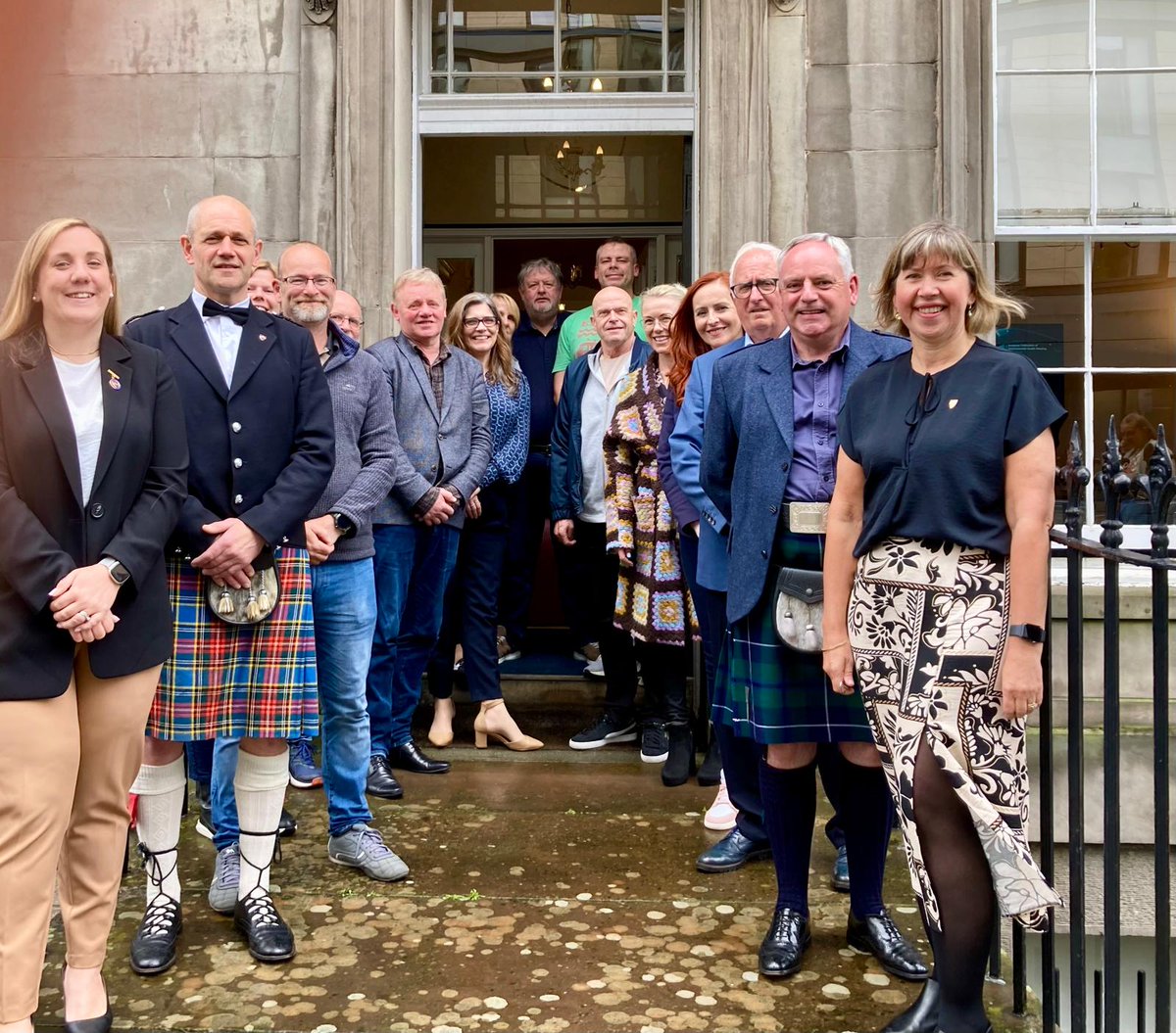 Geez_Lou's tweet photo. Day 1 complete! 
Delighted to host colleagues from across Europe @IfehOrg to the @REHISScotland offices for our Summer meeting. 
Day 2 tomorrow, hopefully no sore heads after tonight's ceilidh. https://t.co/DD7uKRDosn