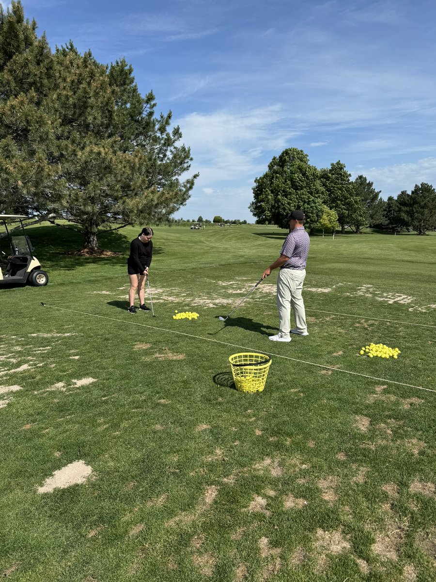 Thank you <a href="/JayCottam/">Jay Cottam</a> and <a href="/MHGCKearney/">meadowlarkgolf</a> for teaching our summer scholars the game of golf today! <a href="/HannyArram4KPS/">Hanny Arram Center for Success</a>