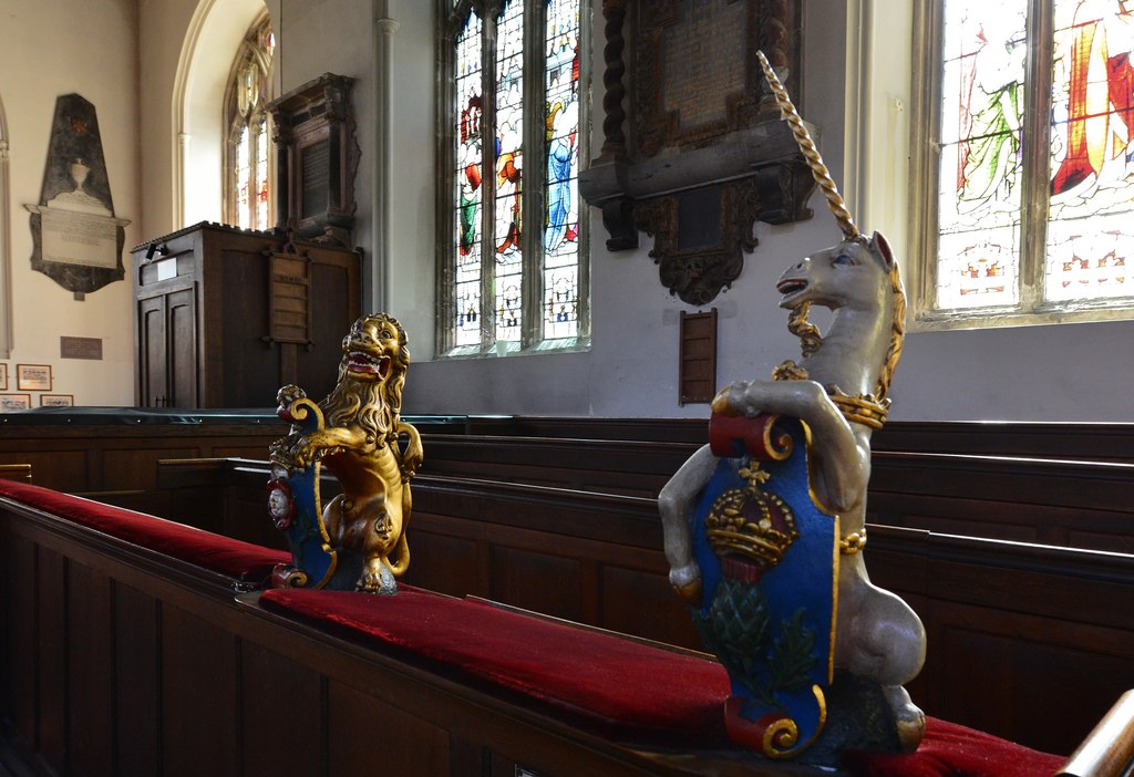 NatChurchTrust's tweet photo. #DYK the lion is the national animal of England and the unicorn is the national animal of Scotland, but the Scottish football team sports a red lion on it's badge? 🦄 That's because it is the emblem of the Royal Banner of the Royal Arms of Scotland 🦁 Good luck teams at #EURO24! https://t.co/Pqsz255tcF