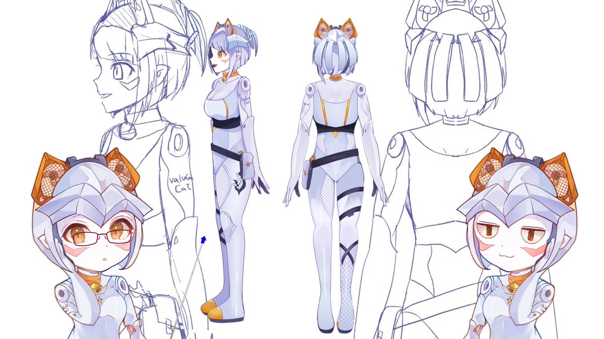 鑽白コリン＠なぜか妖怪を描いてるVtuber tweet media