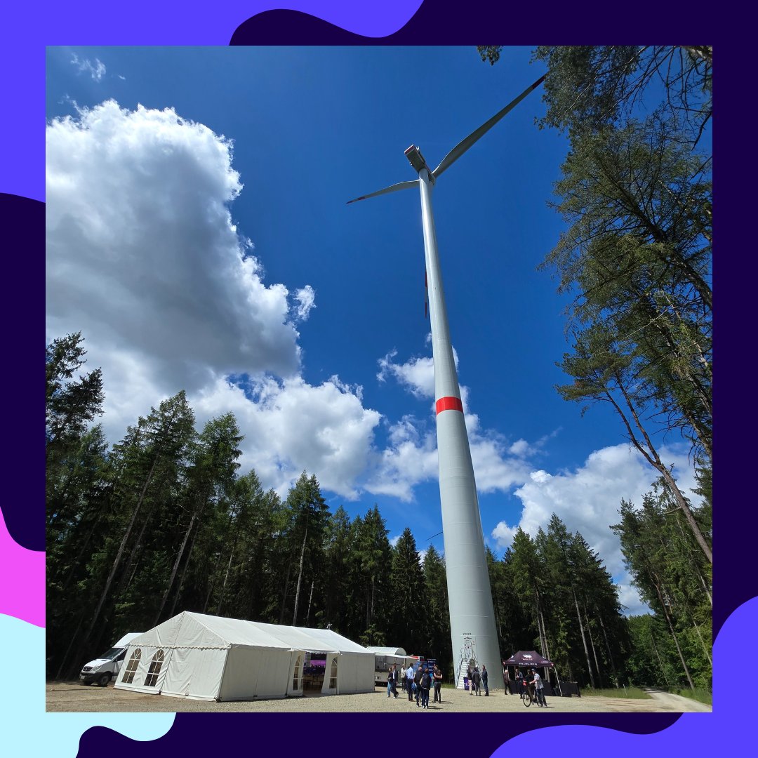 Mit unserem Octopus Energy Fan Club Tarif sparen Kund*innen in einem Umkreis von 15km ganze 20 bis 50 Prozent auf ihren Strompreis, wenn sich das Windrad kräftig dreht. 🌬️ #Gaishecke #Windkraft