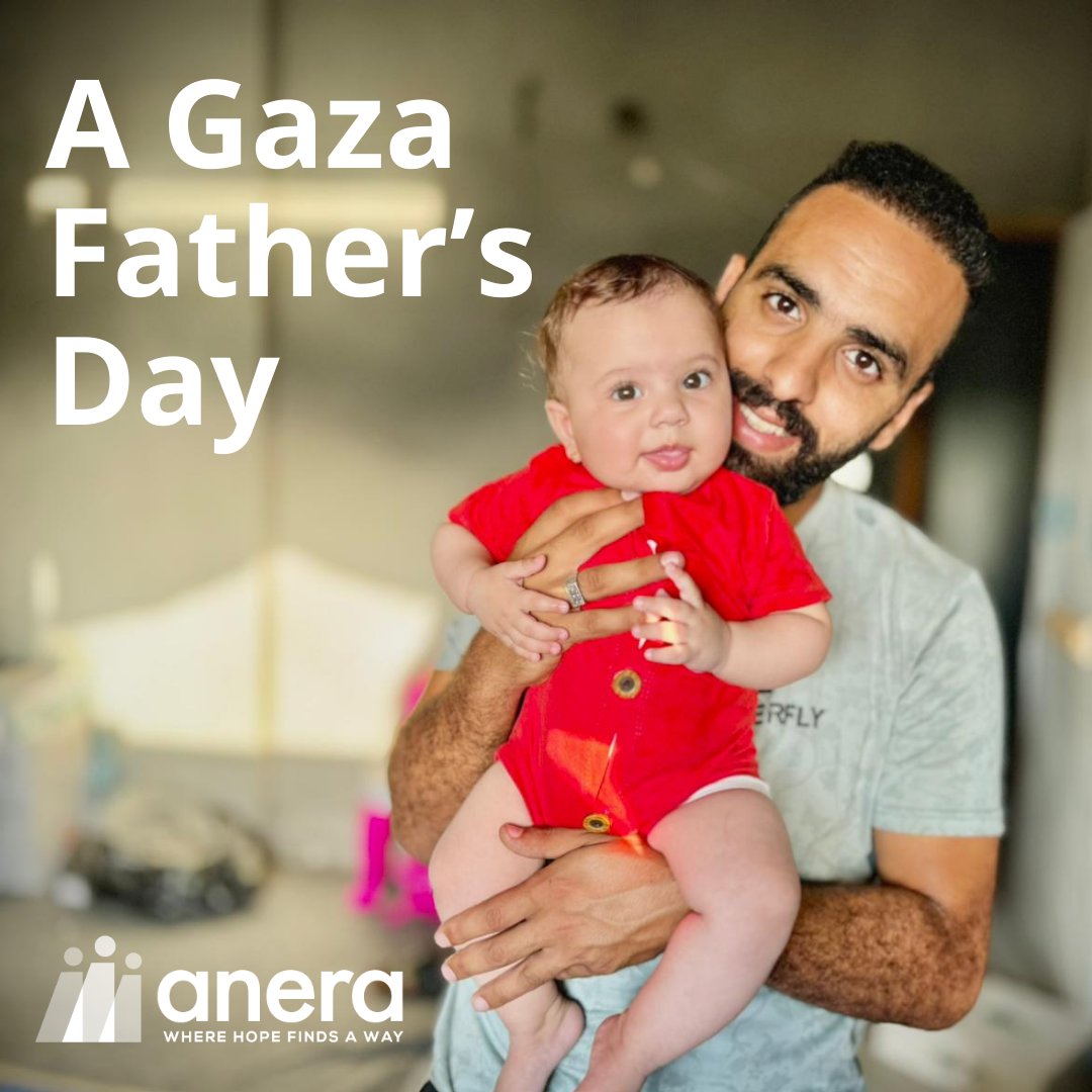 AneraOrg's tweet photo. Our colleague Ibrahim Zaanoun shares his #FathersDay wishes (along with this lovely photo of him and his adorable daughter, Hayat). https://t.co/Fjj0s2Xlxg