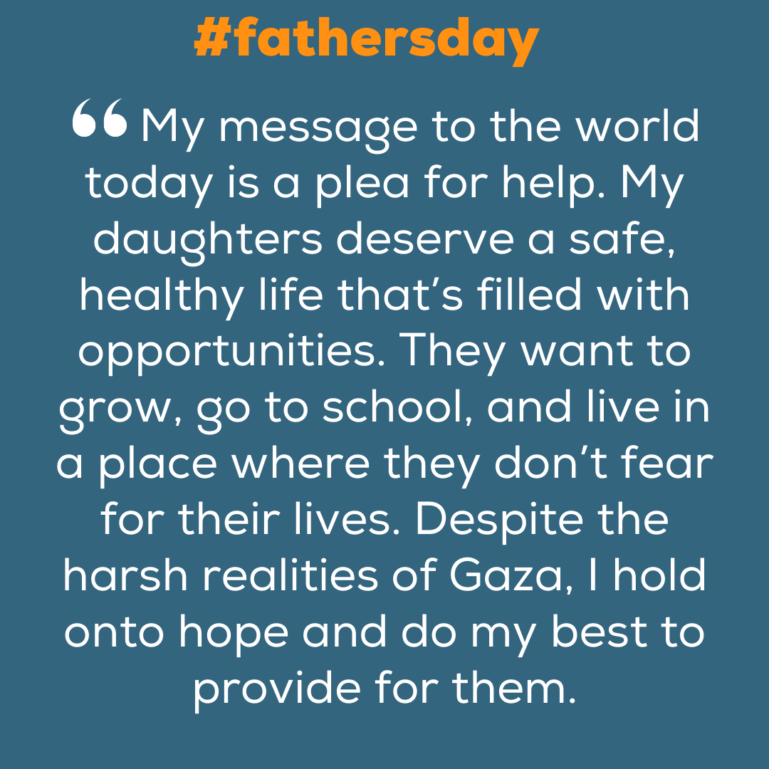 AneraOrg's tweet photo. Our colleague Ibrahim Zaanoun shares his #FathersDay wishes (along with this lovely photo of him and his adorable daughter, Hayat). https://t.co/Fjj0s2Xlxg
