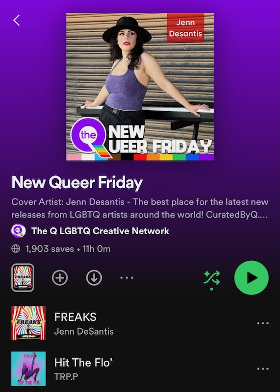 Hit the dance floor with 'Hit The Flo' on repeat! 🌈🎶✨ Celebrate Pride and vibe with the newest playlist addition on Spotify! open.spotify.com/playlist/6WmCV… #NewMusic