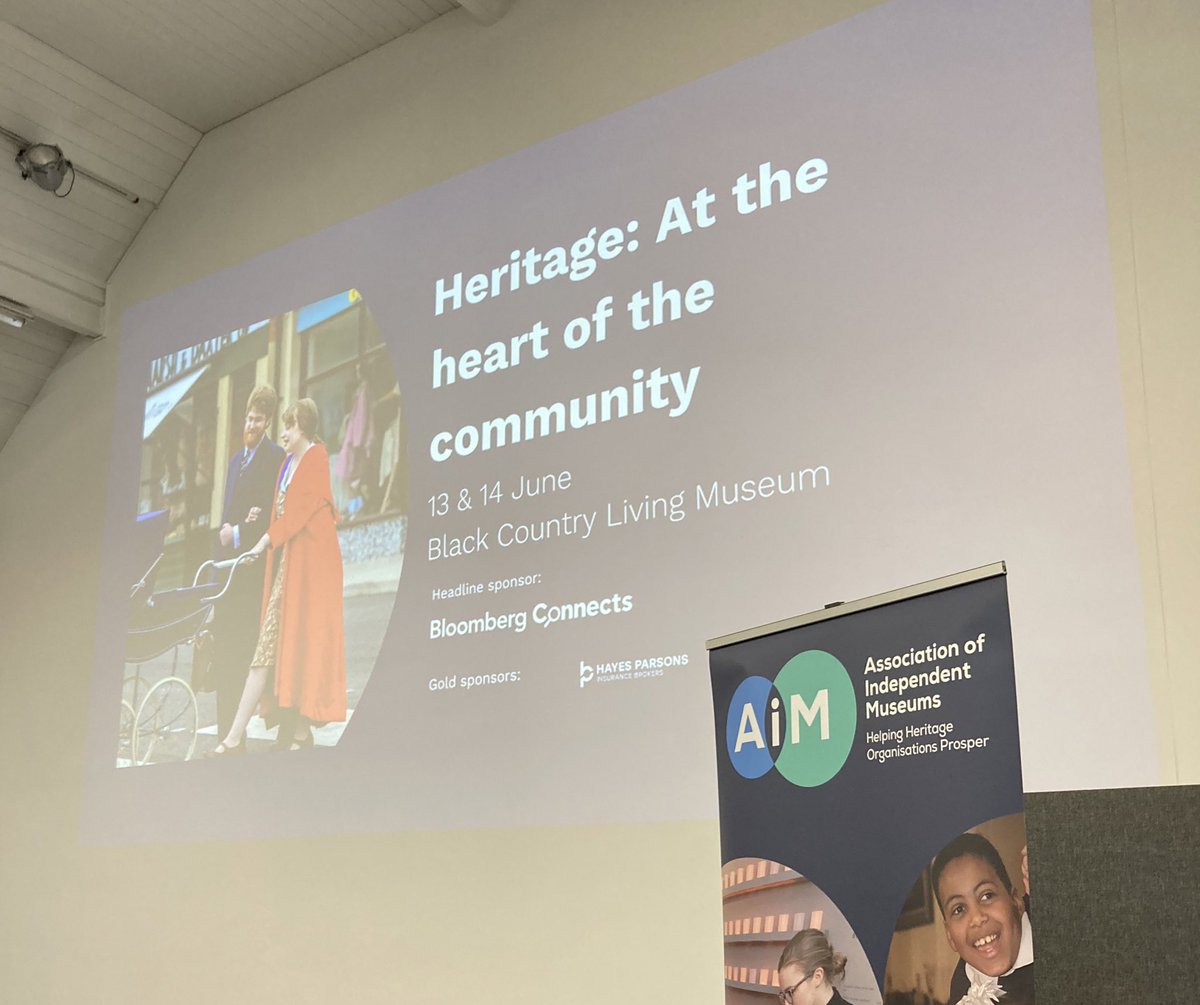 Hannah_F_Brown's tweet image. Loved attending @Aimuseums #AIMconference2024 this past two days, and to enjoy it at my own workplace is a bonus! Great to hear talks from other local superstars and be totally inspired by keynotes on both days. And to top it off, I loved the singalong in our 1950s music shop!