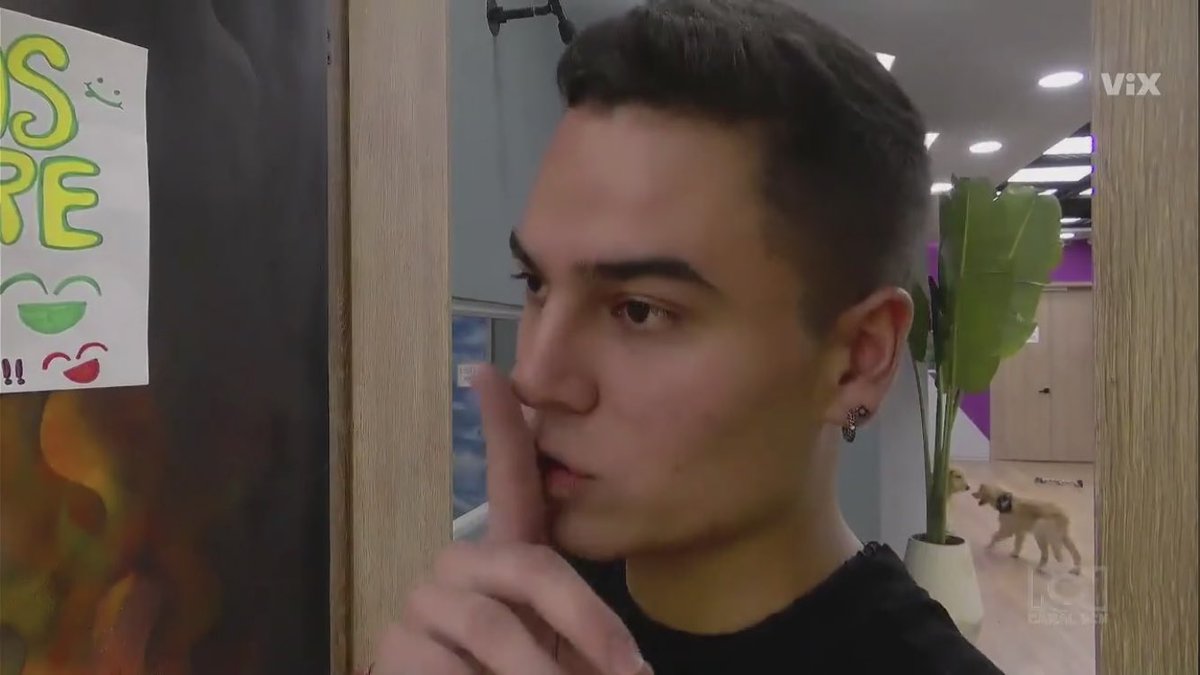 MSDIANMINI07's tweet photo. Aveces es mejor quedarse Miguel Bueno 🤫
#Buernella 
 #LacasadelosfamososCol https://t.co/qPxkYdOa6A