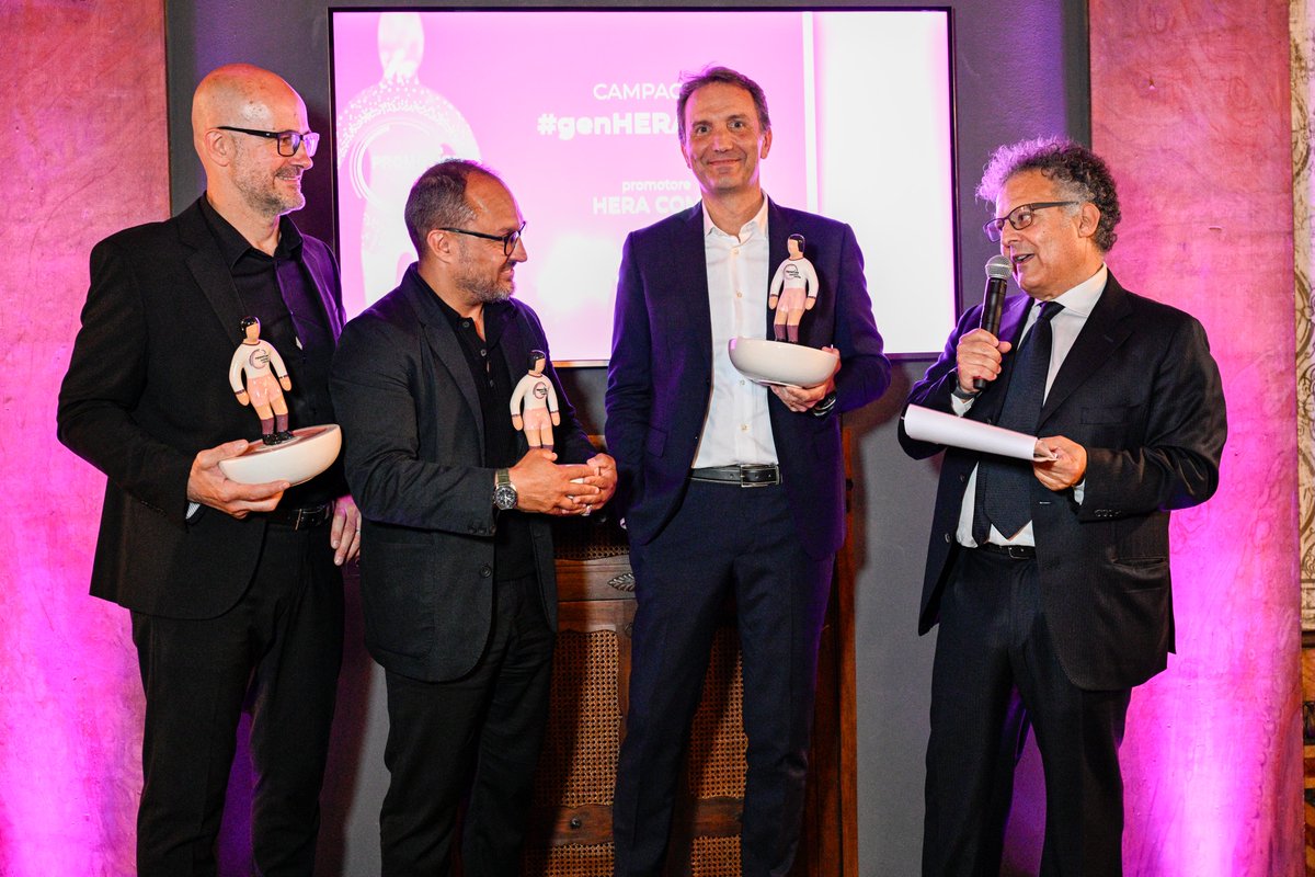 GruppoHera's tweet photo. 🏆#genHERAZIONI, il programma di loyalty comportamentale del #GruppoHera sviluppato da #HeraComm e #AdviceGroup è stato premiato ai Promotion Awards 2023/24 nelle categorie Best Loyalty Data-driven e Sostenibilità👇 https://t.co/LS0GW5sKk8