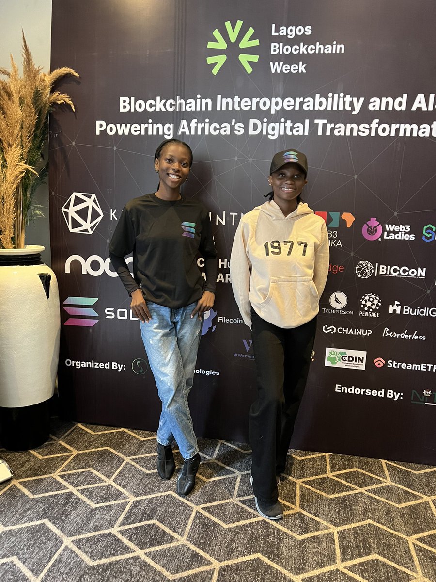 Adedamolajoke's tweet image. Proof of attendance at the Lagos Blockchain Week ✨🚀 @SuperteamNG @LagosBlockWeek 

#LBW2024 #LagosBlockchainWeek