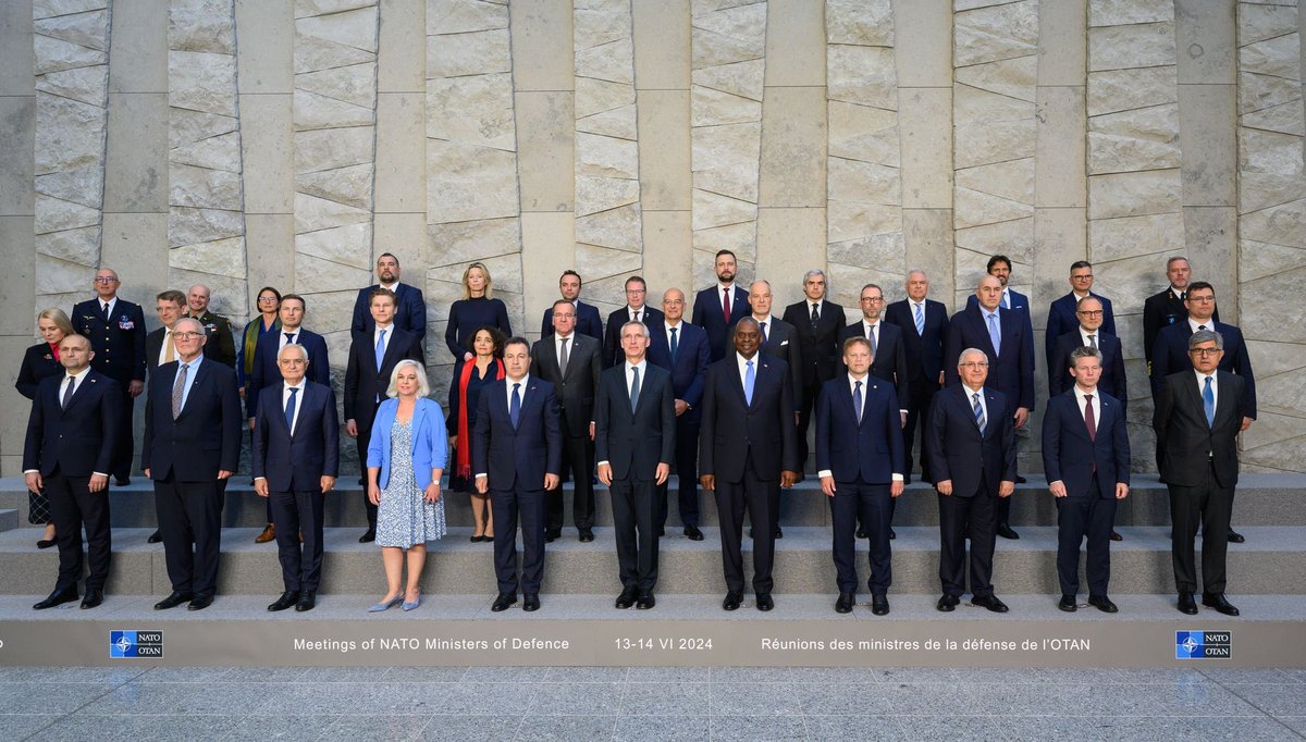 At the #DefMin, Ministers addressed #NATO deterrence &amp; defence and agreed a plan for NATO to lead coordination of security assistance &amp; training to #Ukraine. In a more dangerous world NATO is stronger than ever, with more than 500,000 troops at high readiness.