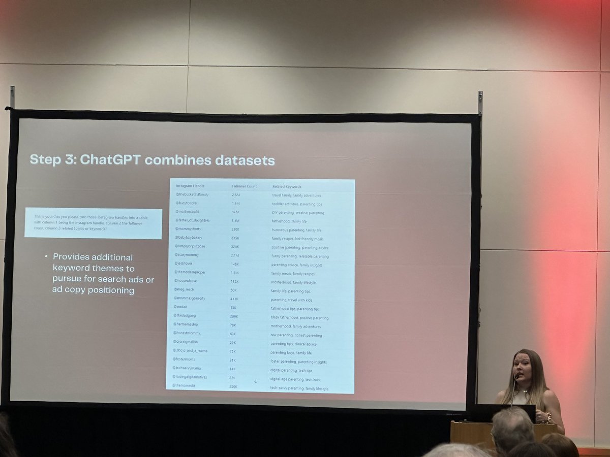 MnSearch (@mnsearch) on Twitter photo Thank you, <a href="/BrookeOsmundson/">Brooke Osmundson</a> for sharing insights about infusing AI into PPC strategies! 🔥 #MnSearchSummit Thank you, <a href="/BrookeOsmundson/">Brooke Osmundson</a> for sharing insights about infusing AI into PPC strategies! 🔥 #MnSearchSummit