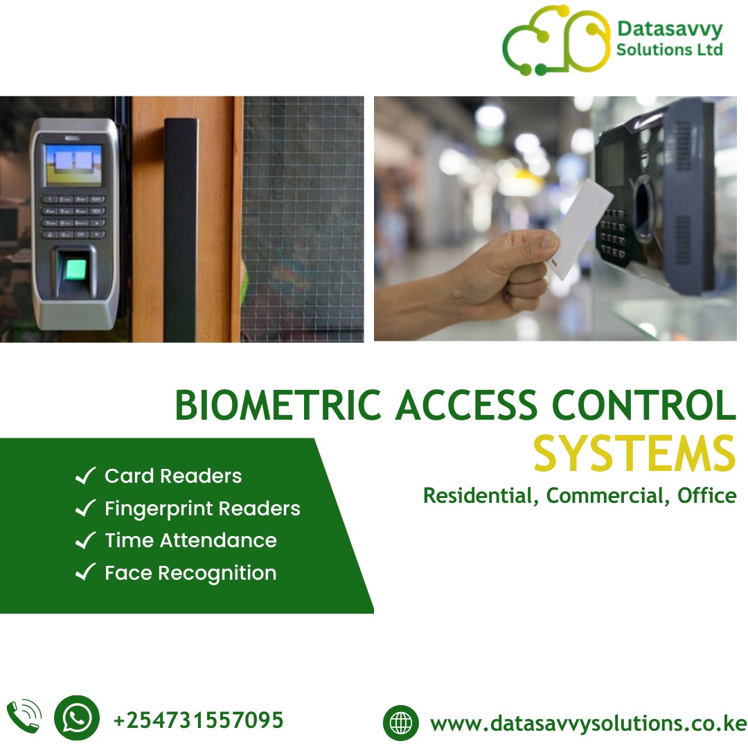 datasavvy_ke's tweet image. We offer Professional Biometrics Installation Services, Reach Us On;

📞+254731557095
📧info@datasavvysolutions.co.ke 
🌐datasavvysolutions.co.ke 

#biometricsolutions #technology #security