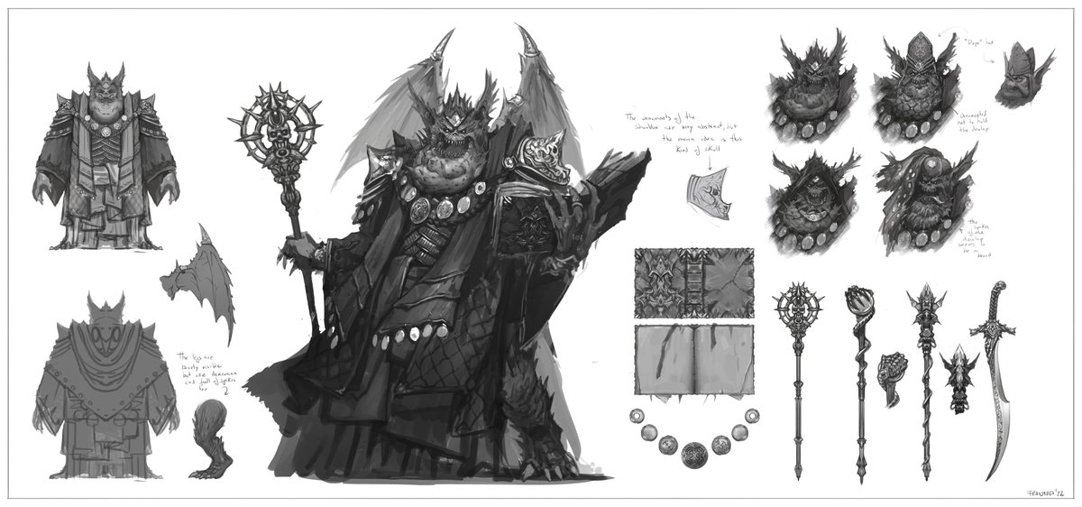 <a href="/il_Goblin/">Vincenzo Prattico'</a> Congratulations on the 2k, Vincenzo!! You deserve much more! Your work is amazing :)

Here some of my work, my name is Fran Fdez and I mostly work doing miniatures concepts.

I need to update my portfolio, so for now, you can see many of my works right here on Twitter ^^