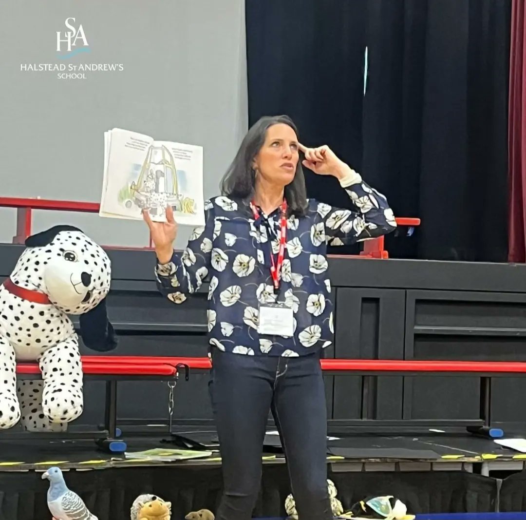 Clare Luther (@clutherauthor) on Twitter photo Wonderful day and early eve delivering workshops with Nursery - Yr2 <a href="/hsa_school/">Halstead St Andrew's School</a> and a parent talk explaining The Daesy Dialogue - a talking toolkit to promote emotional growth.
Contact <a href="/SpeakingofBks/">Ellie at Speaking of Books</a> to book a visit with me.
#picturebooks #bigemotions #emotionalhealth Wonderful day and early eve delivering workshops with Nursery - Yr2 <a href="/hsa_school/">Halstead St Andrew's School</a> and a parent talk explaining The Daesy Dialogue - a talking toolkit to promote emotional growth.
Contact <a href="/SpeakingofBks/">Ellie at Speaking of Books</a> to book a visit with me.
#picturebooks #bigemotions #emotionalhealth