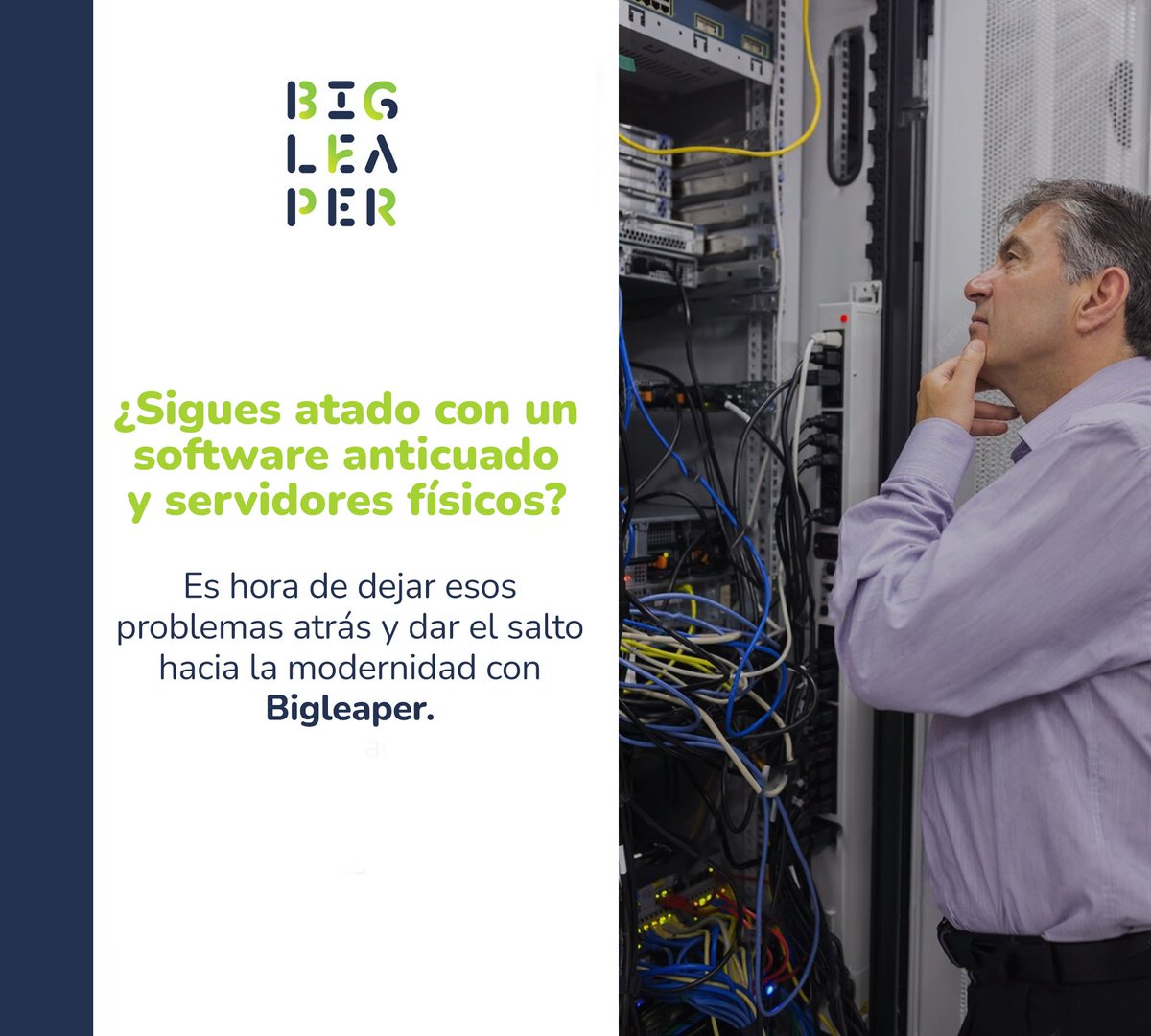 Bigleaper4's tweet photo. Tener un software anticuado y servidores físicos es más una carga que una solución, incrementando tus costos.

Da el salto con Bigleaper, nuestro software esta diseñado para simplificar todas tus operaciones de importación y exportación, además es adaptable a otros sistemas. 🖥 https://t.co/rkOfrXOvp4