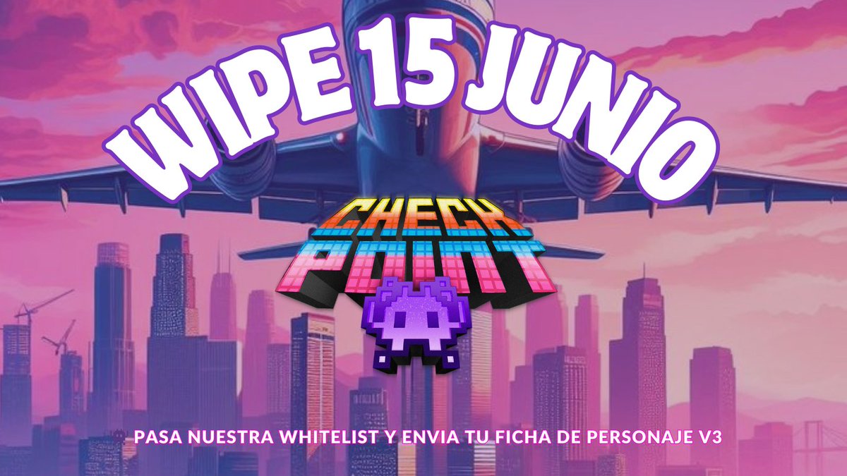 CheckPointRP's tweet image. 👾¿PREPARADOS PARA ESTA V3? 👾
¡¡Manda tu FICHA DE PERSONAJE V3 a través de ⁠
#📩・tickets-fichas!!

discord.gg/checkpointrp