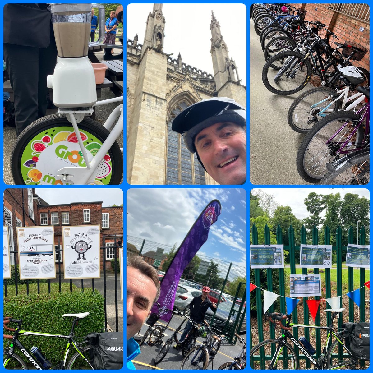 Maccaj10's tweet photo. @WeAreCyclingUK #BikeWeekUK has been a blast with @TeamModeshift #ATA schools in Yorkshire.
Lots happening on visits to @HowdenSchool @HoldernessAcad @BeverleyHigh @HessleHigh @Cottingham_High & @StPetersYork @stpeters8_13
🚴🏼♀️ #BikeHero 🚴♂️ https://t.co/d3L4E0EGtR