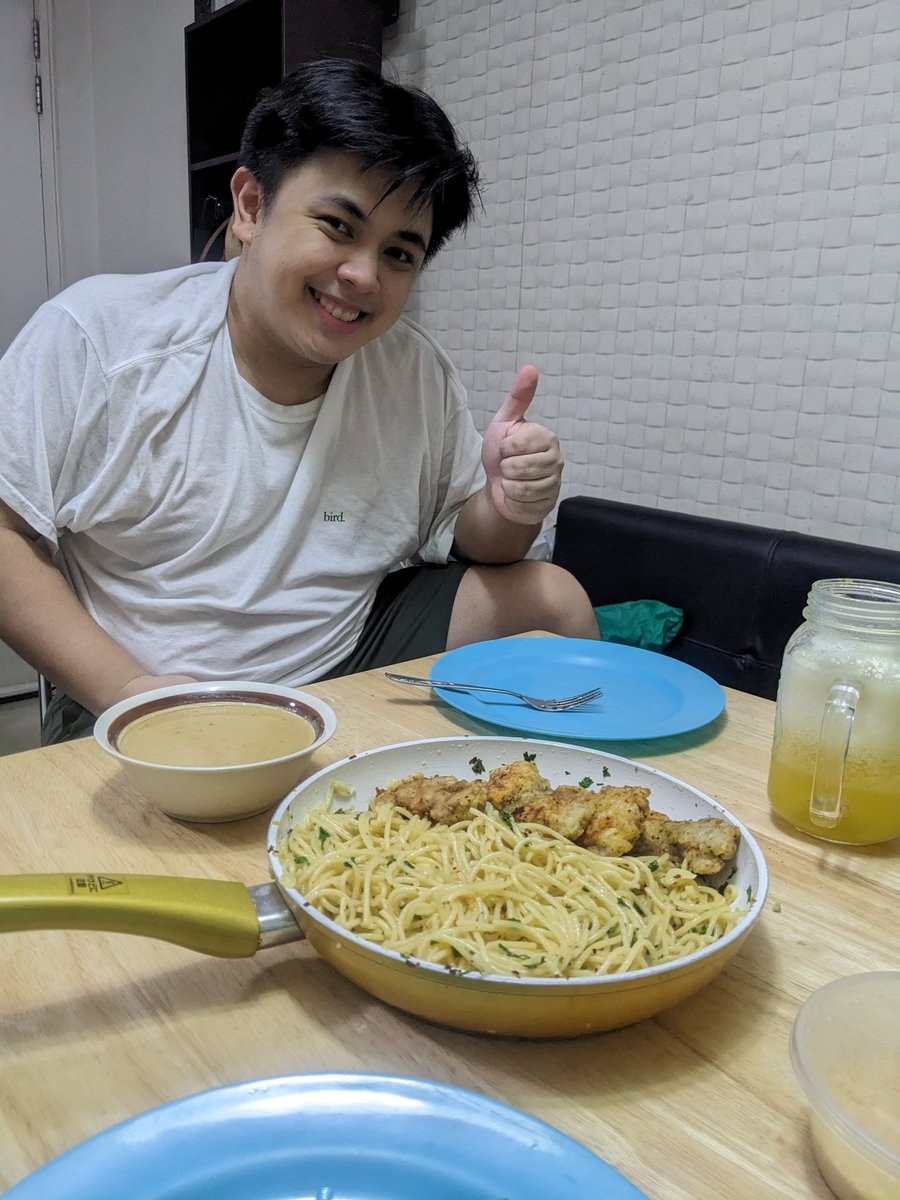 jovellepalicpic's tweet image. nagluto uli si Joesepsal. Perpek yung nodils 🥹 

@_JosephSal