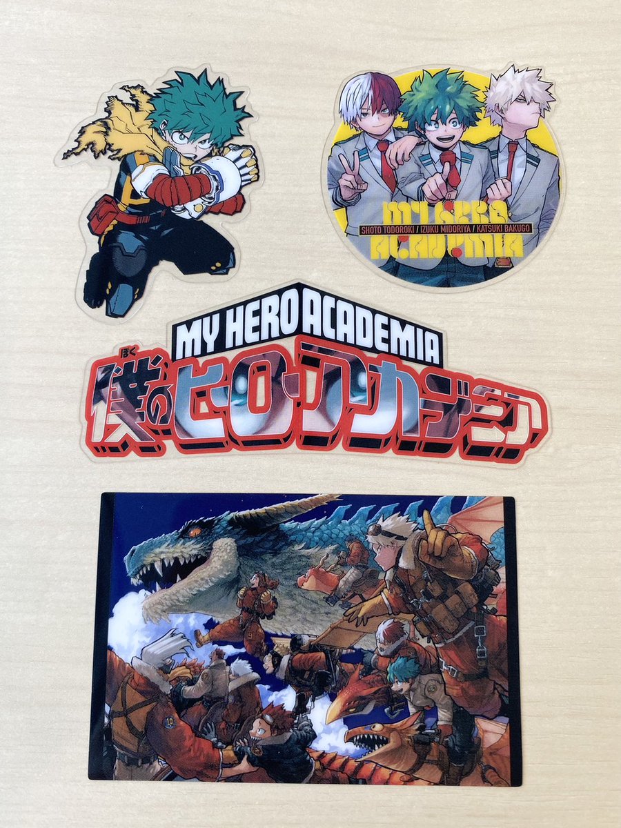 【僕のヒーローアカデミア】 ジャンプ 本誌 付録 GQDGHOPaQAIc7VD.jpg