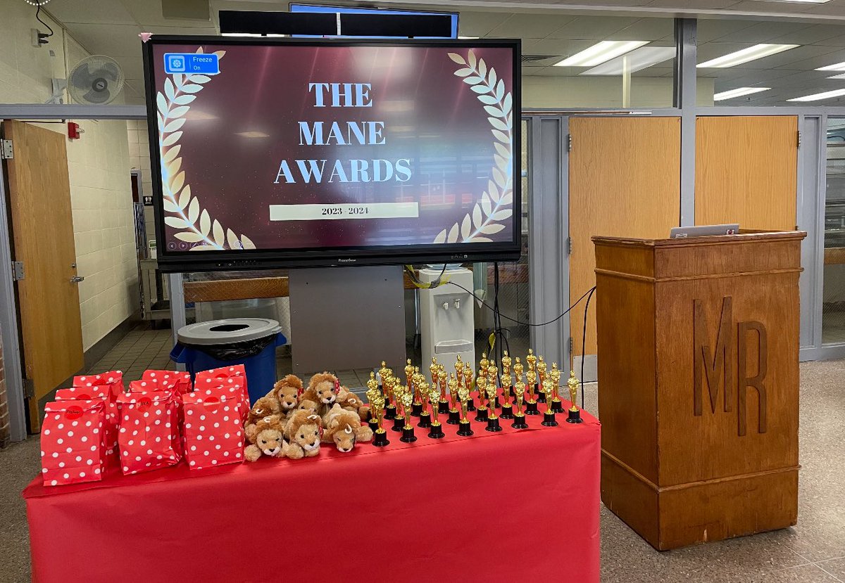 MRMS End of Year Faculty Celebration for Teachers. Thanks Ms. Atwood-Starkey and Ms. Roh for all the hard work planning this occasion. We wish everyone a safe and relaxing Summer Break!!! <a href="/MRMSlions/">Middle River Middle</a> <a href="/AtwoodStarkey/">Sarah Atwood-Starkey</a> <a href="/S_Mustipher/">Sam Mustipher</a>