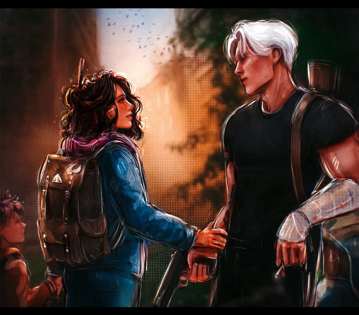 "The last of us" but dramione?
What if they need to bring Teddy to the Order Headquarters so they'll make a cure only to find out the price they should pay.... But would they?
#dhr