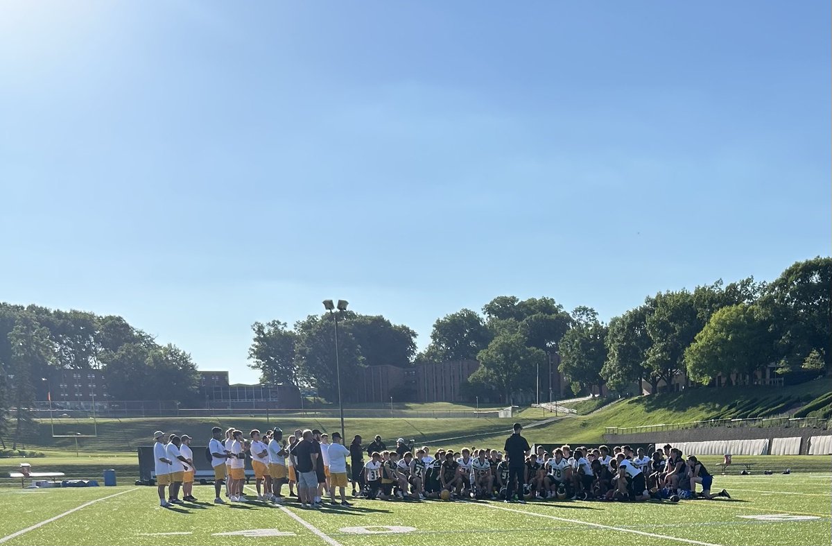 Had a great time back at @SVC_Football prospect camp.  Thank you <a href="/CoachSmetanka/">Aaron Smetanka</a> for a great day!  Can’t wait to be back!