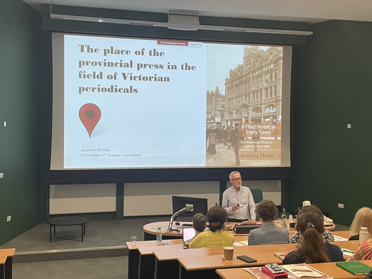 Research Society for Victorian Periodicals (RSVP) (@rs4vp) on Twitter photo This year’s Colby Lecturer at #RSVP24 is <a href="/hobbb/">Andrew Hobbs</a>. Dr. Andrew Hobbs was the 2019 winner of the RSVP Colby Book Prize for his work, A Fleet Street in Every Town: The Provincial Press in England, 1855 - 1900. This year’s Colby Lecturer at #RSVP24 is <a href="/hobbb/">Andrew Hobbs</a>. Dr. Andrew Hobbs was the 2019 winner of the RSVP Colby Book Prize for his work, A Fleet Street in Every Town: The Provincial Press in England, 1855 - 1900.