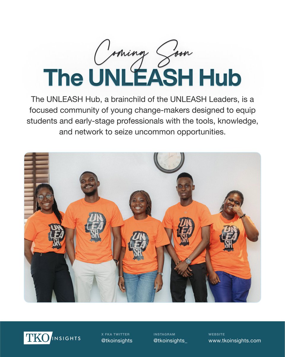 P.S. We're launching a community around UNLEASH. A brain child of the UNLEASH Leaders, the UNLEASH Hub is a focused community of young change-makers designed to equip students and early-stage professionals with the tools, knowledge, and network to seize uncommon opportunities.