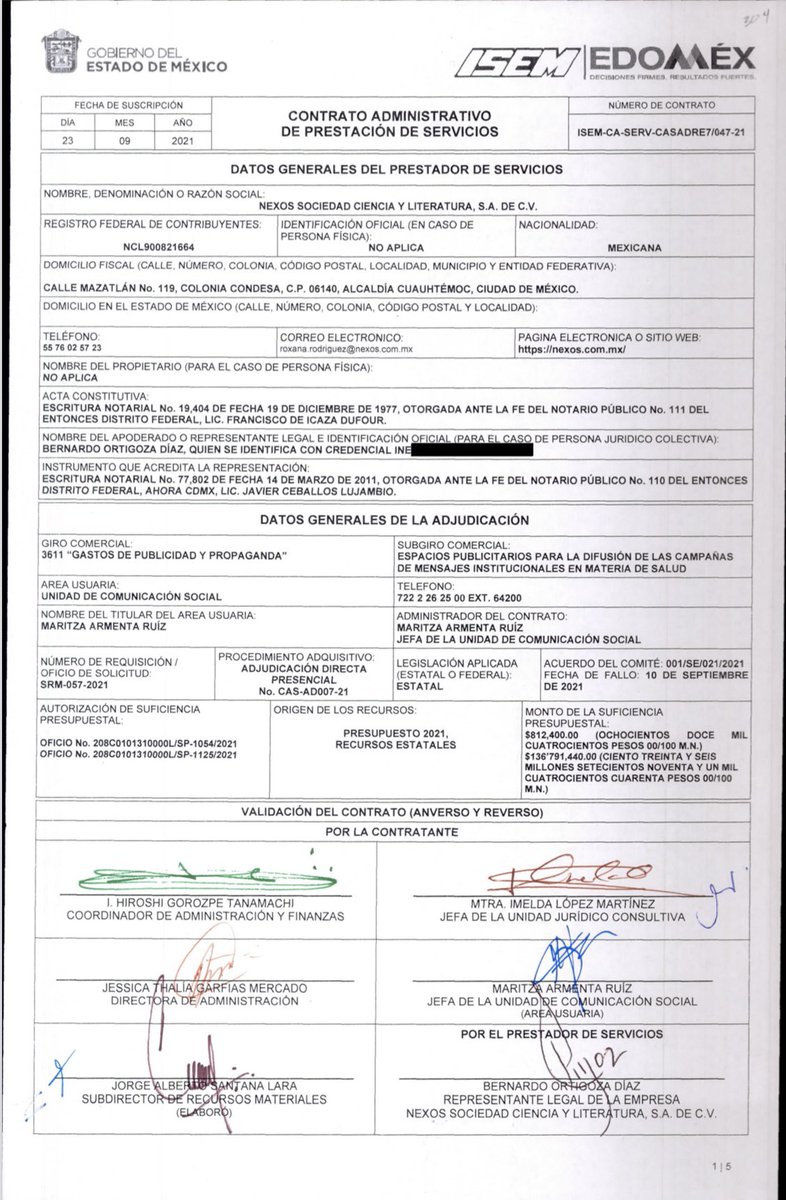 AntiTelevisaMx's tweet image. Esto es escandaloso... en 2023, Héctor Aguilar Camín recibió 20 millones de pesos del gobierno corrupto de Alfredo del Mazo, para atacar a la candidata de MORENA (ver vídeo) Delfina Gómez. Del Mazo usó dinero del ISEM para pagar a Camín. Está corrupción no puede quedar impune. 👇