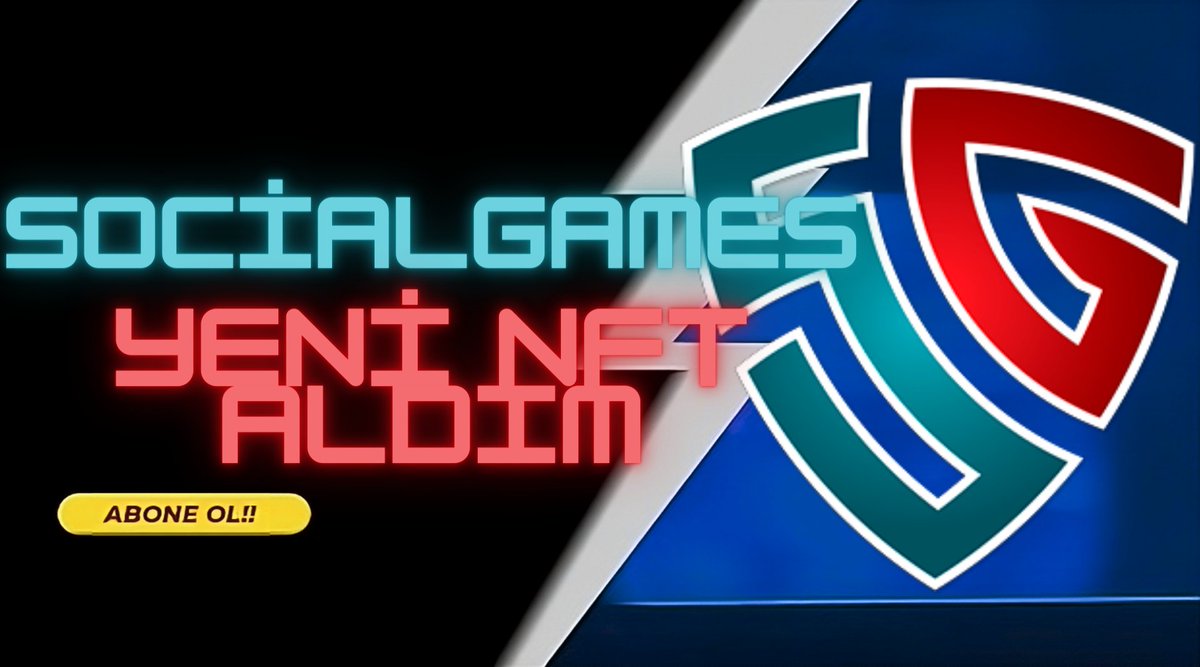 SocialGames yeni video youtube kanalımda yayında aşağıdaki linkten ulaşabilirsiniz.
Like ❤️  |  Repost 🔄  |  Comment 🖍️
youtube.com/watch?v=n8bAQA…
#Notcoin #Hamster #Tapswap #Blum