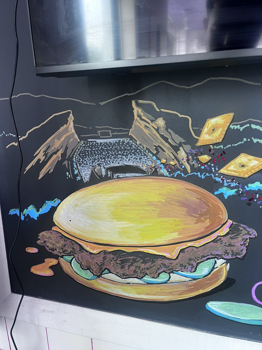 New wall art in the shop for summer. Cloudy with a chance of ice cream 😂