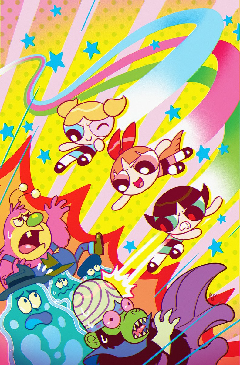 My #1 Powerpuff Girls cover. (I don't think I ever personally posted it.) ⭐️🌟⭐️