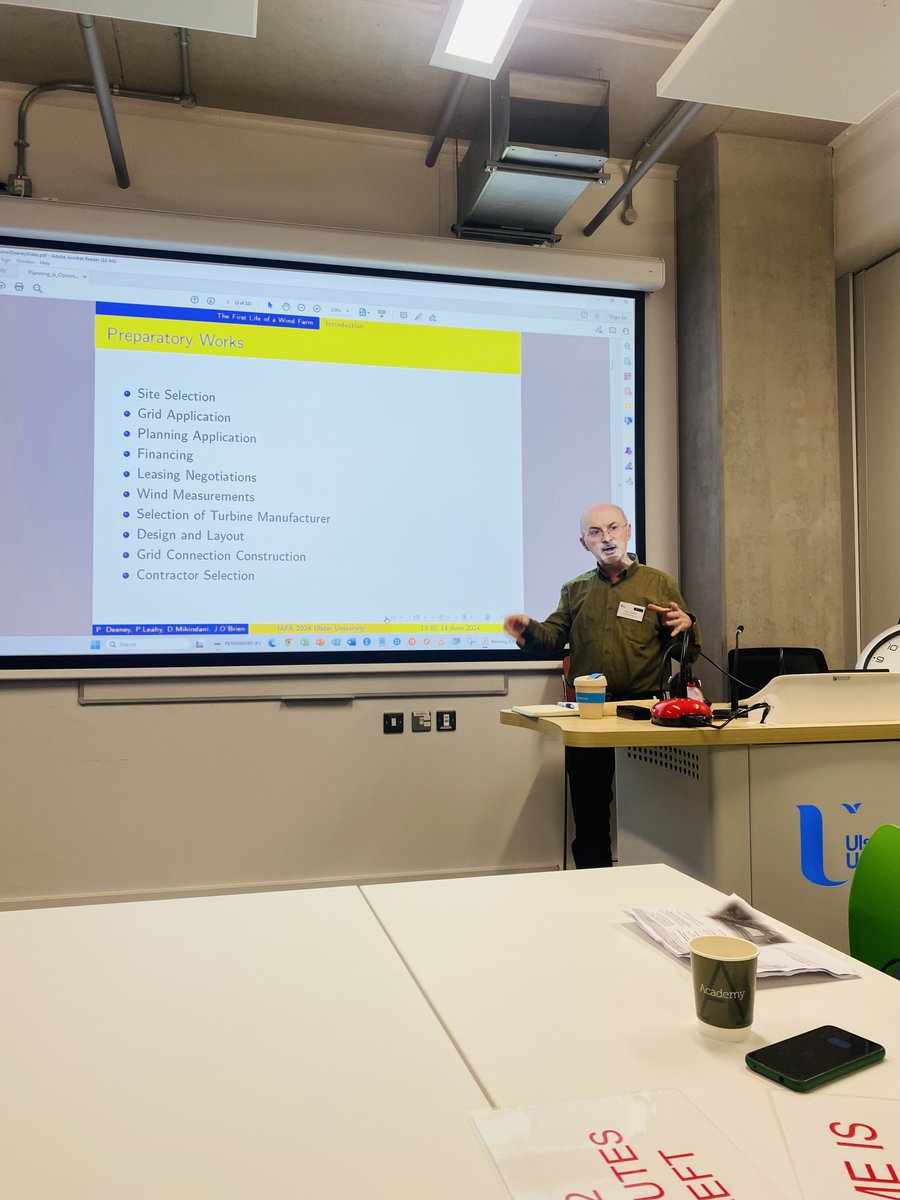 WindValue's tweet image. The #IAFA2024 Conference in @UlsterUni ,#Belfast was a great opportunity for @PeterDeeney and @DorcasMikindan to present papers and make connections. @eriucc @CUBSucc @UCC @UCCResearch, @IrishResearch @ucc_cppu