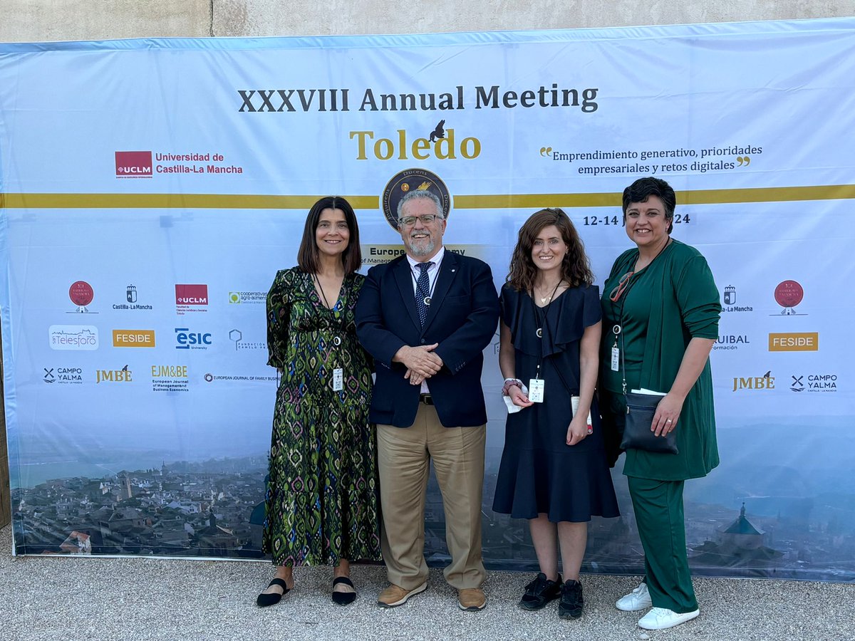 AsepucEs's tweet photo. ♦️ Muy buena representación de #ASEPUC en la XXXVIII Annual Meeting #AEDEM en Toledo @RedAedem https://t.co/34TMQtLrTY
