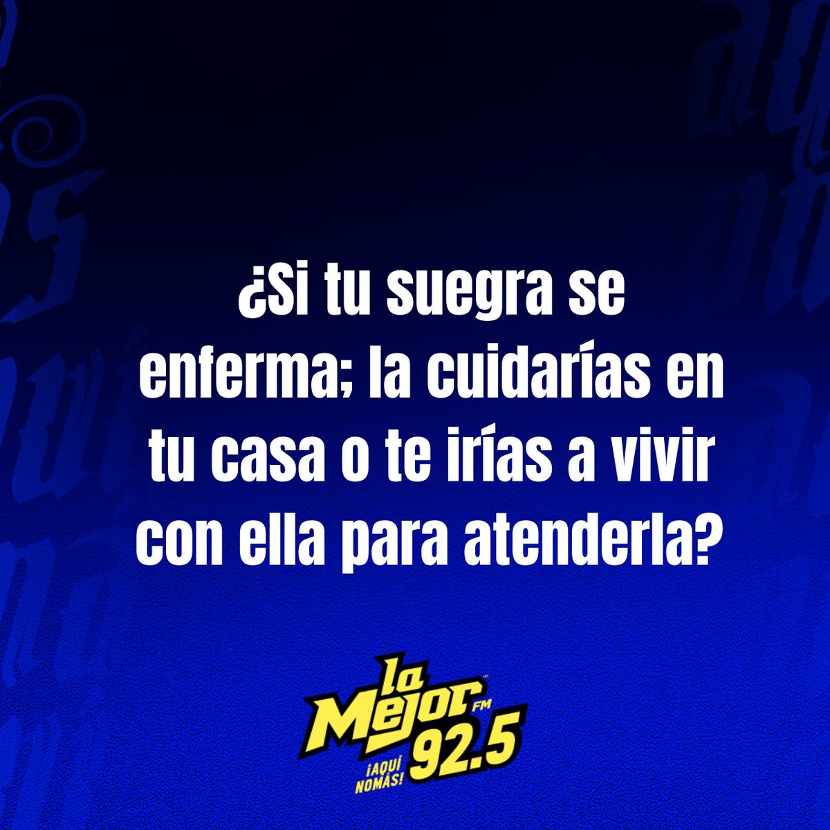 Sin mentir 👀

#aquínomás #lamejorfm #lamejorfmmty #chismesito
#radio