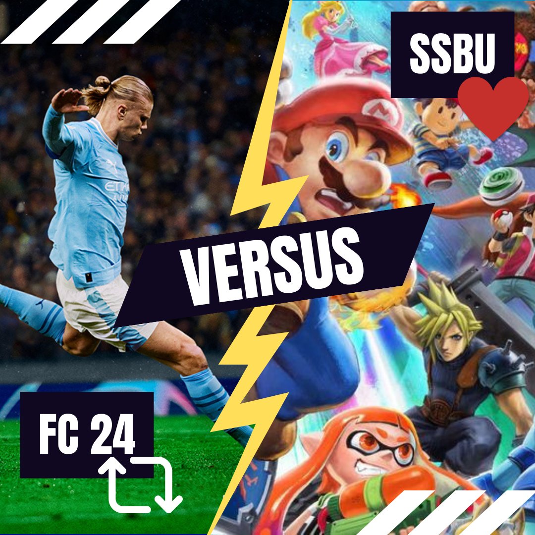 Honnêtement... Vous n'avez pas un petit préféré vous ? Montrez-nous quelle commu est la meilleure entre SSBU et FC24 en vous inscrivant pour le tournoi ! 

SSBU :start.gg/tournament/ore…
FC24 : oregami.assoconnect.com/collect/descri…