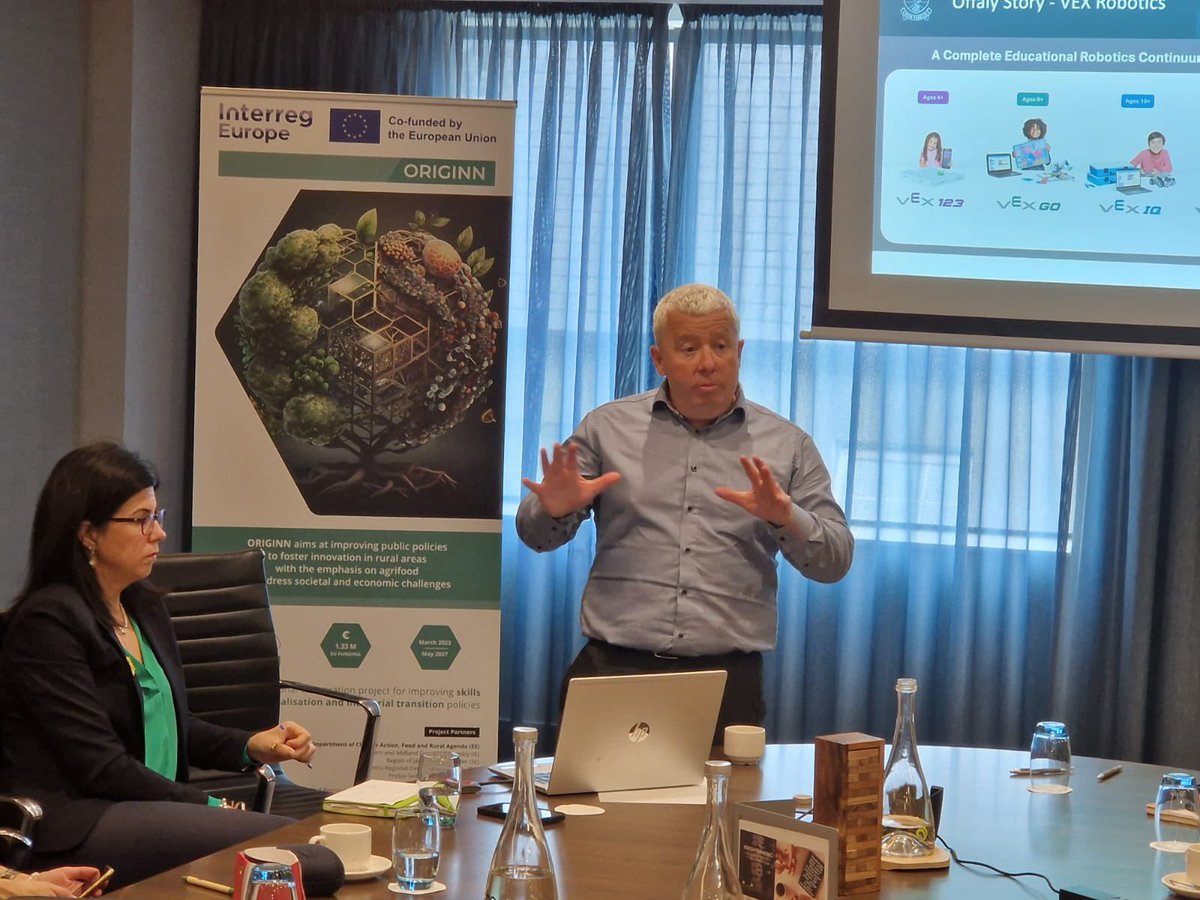 EMRAssembly's tweet photo. Final Day of the @interregeurope project #ORIGINN visit to the🇮🇪 Midlands.
Thanks to Niamh @BiaSol and Christine Collins and Ray Bell from @offalycoco and @longfordcoco for their insights #Digitialisation #CircularBioeconomy https://t.co/hsXdnkpRYE