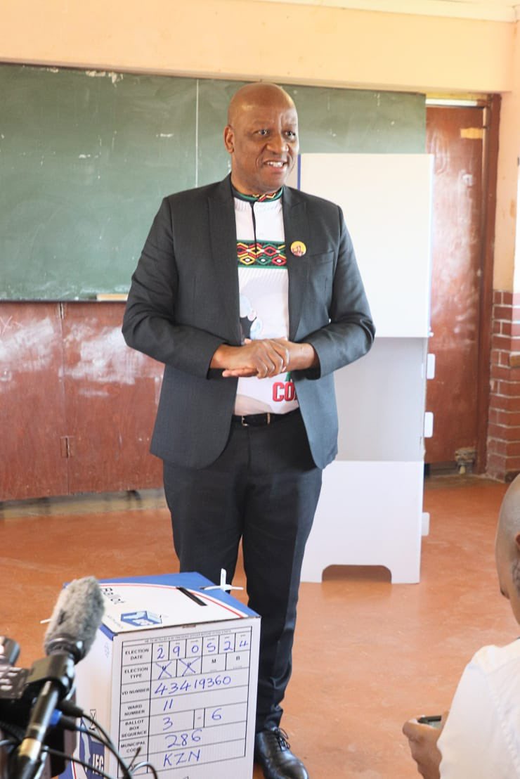 BREAKING NEWS: The IFP’s Thami Ntuli has been elected KwaZulu-Natal premier for the 7th administration.