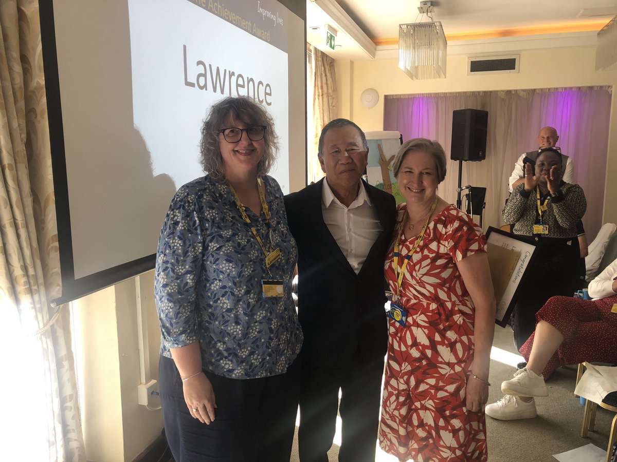 The Oxleas Annual Nursing conference, special life time achievement award goes to…….Lawrence Yong👏🏻👏🏻👏🏻👏🏻<a href="/OxleasNHS/">Oxleas NHS</a>
