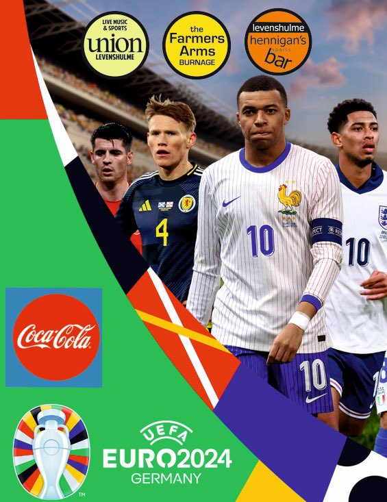 The excitement is building all games screened live in Hennigan's Sport's Bar, Levenshulme The Union Inn Levenshulme 845 Stockport Road M19 3PW Farmers Arms Burnage