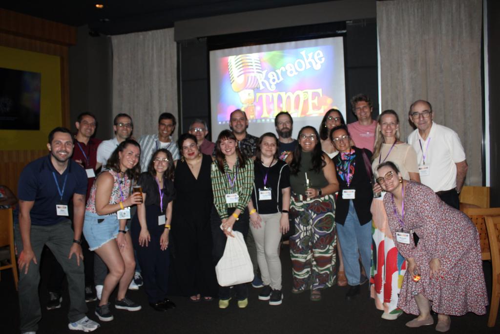 WillliamSanchez's tweet photo. Latin-American neuroscientist at the #IBNS2024 @IBNSconnect. It was a pleasure to chat, dance, and sing with you guys! https://t.co/v9SxDqxjpM