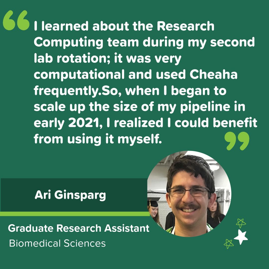 UABIT's tweet image. Ari Ginsparg, a member of @summerbthyme's lab (formerly at UAB), began his thesis at UAB focusing on computational drug discovery. When it came time to scale the research up, our #ResearchComputing team helped Ginsparg leverage the #OpenScienceGrid.
🔗 buff.ly/45h8zwv