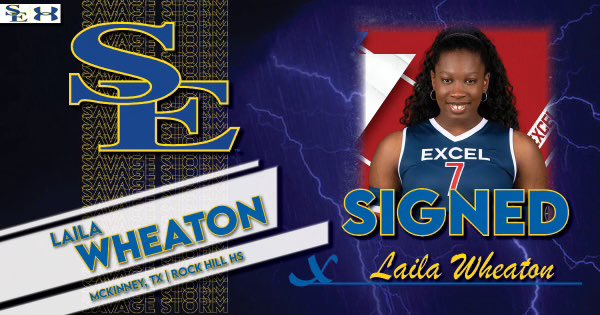 SavageStormVB's tweet image. We are excited to welcome Laila Wheaton from McKinney, TX to the SE family for the 2024 Season💙💛

#GoStorm