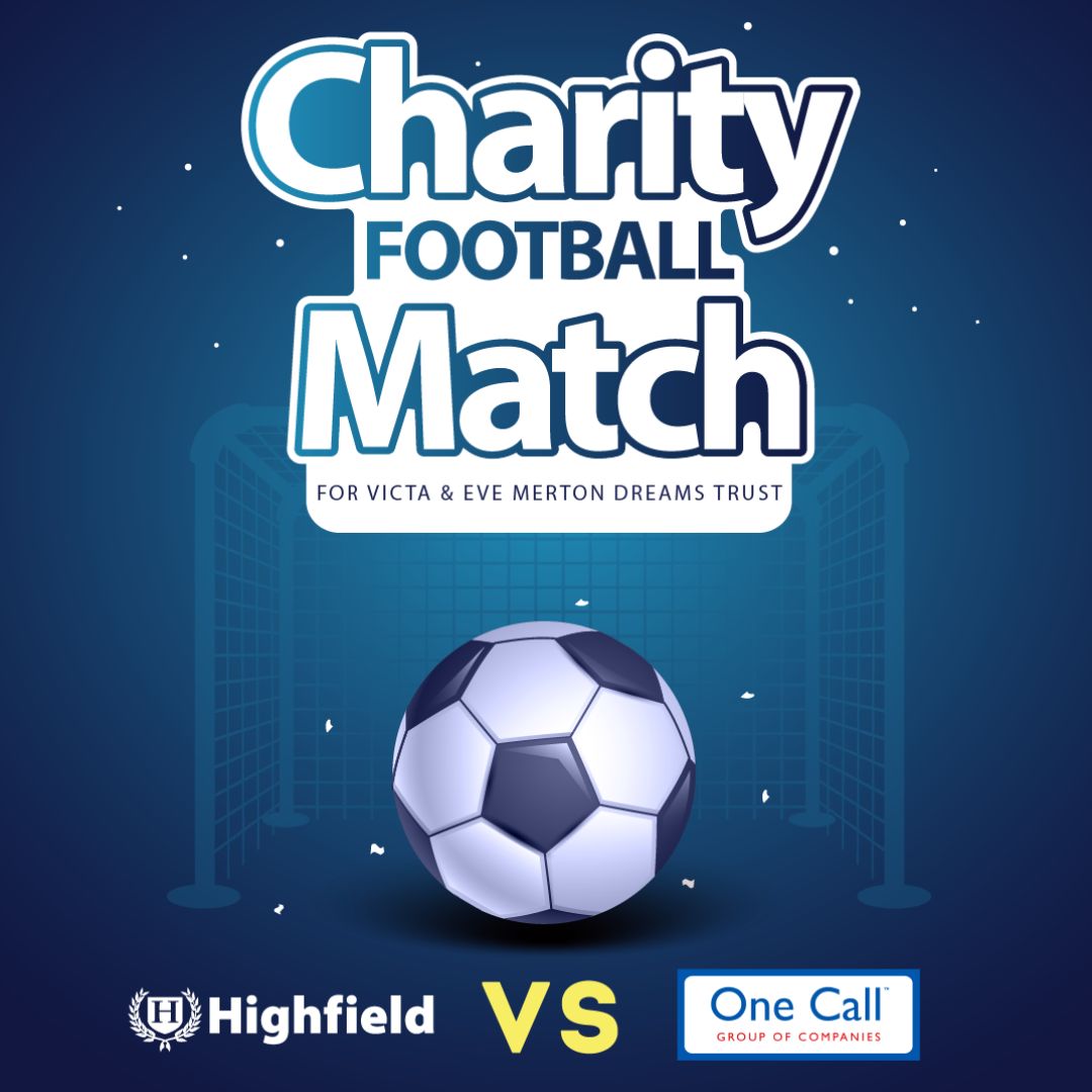 Get your tickets for the @AskHighfield Charity football match - raising funds in aid of VICTA! Friday 28 Jun 2024, 7pm, Retford United Football Club. Find out more and book your tickets here: highfieldcoffeesocial.com/event-details-…