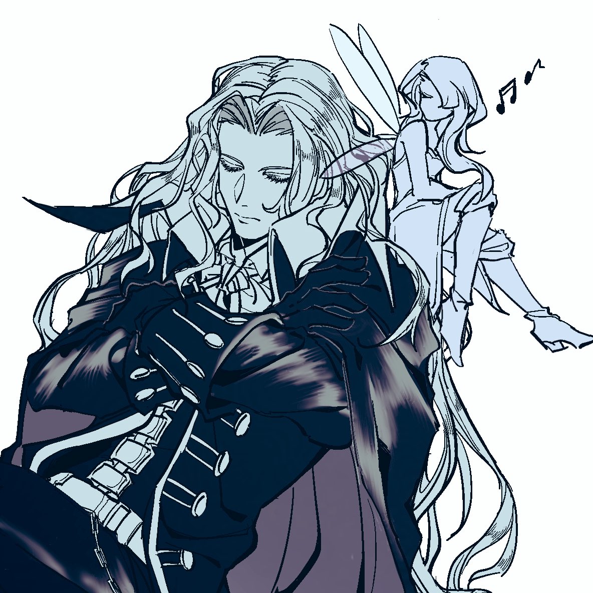 神々の渴きが♬海の音を消し♬
无垢な狼は♬孤独に耐える♬