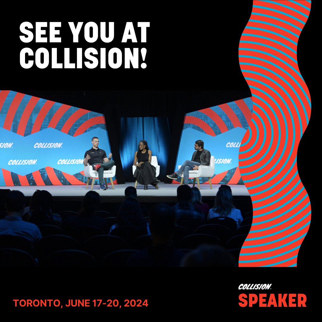 We're excited to announce that our CEO, Jessica Yang, will be speaking at #CollisionConf in Toronto this June! See you there!