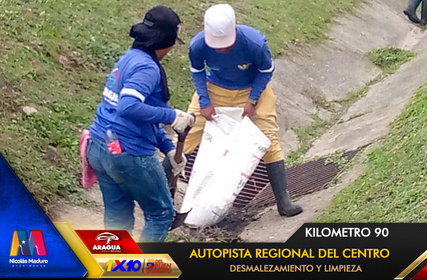 viasdearaguas's tweet photo. 🚧📸 Gdora. @Soykarinacarpio con la constancia y esfuerzo Mantenimiento vial km 90 de la #ARC de #Aragua tramo a tramo, kilometro a kilometro con desmalezamiento y limpieza, bajo los lineamientos del 1x10 del Buen Gobierno.
#AraguaReverdece
#VenezuelaYSuGenteBella
@NicolasMaduro https://t.co/MRuBjsgD6P