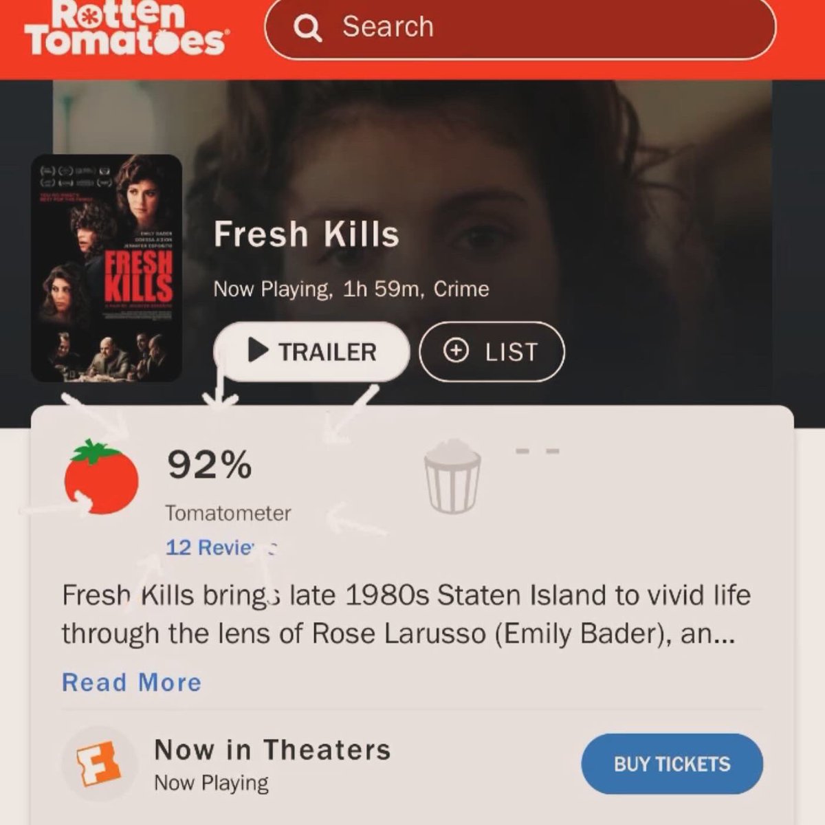 Fresh Kills opens TODAY!!  Pls go grab some tkts!! Freshkillsmovie.com